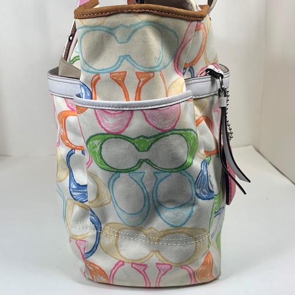 Coach Hampton Scribble Diaper Bag - Picture 5 of 12